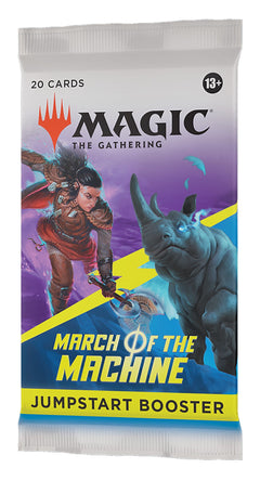 Magic: The Gathering TCG: March of the Machine Jumpstart Booster Box - 18 packs Card Game Wizards of the Coast