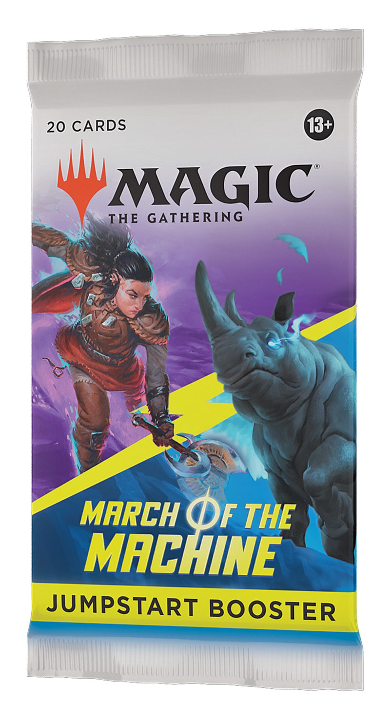 Magic: The Gathering TCG: March of the Machine Jumpstart Booster Box - 18 packs Card Game Wizards of the Coast