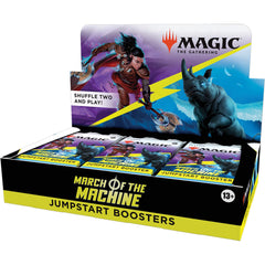Magic: The Gathering TCG: March of the Machine Jumpstart Booster Box - 18 packs Card Game Wizards of the Coast