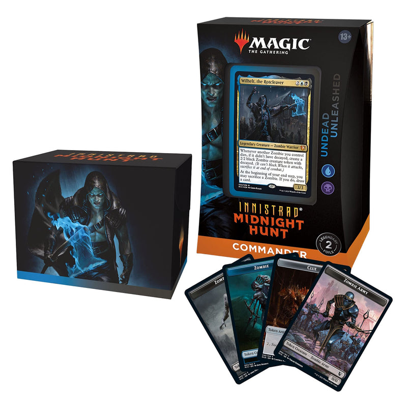 Magic the Gathering TCG: Innistrad Midnight Hunt Commander Deck - Undead Unleashed Card Game Wizards of the Coast