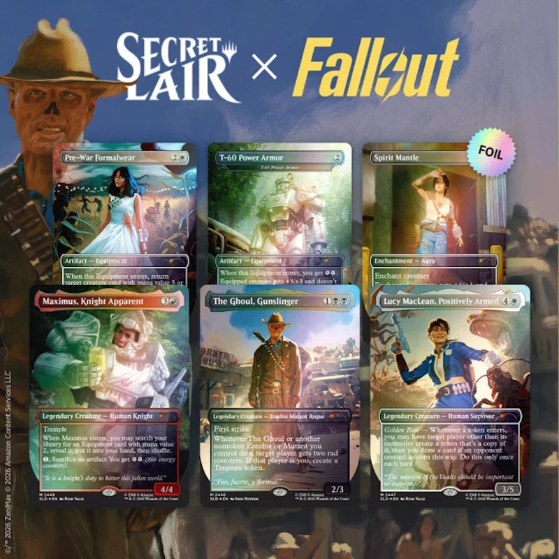 Magic the Gathering: Secret Lair x Fallout: Beyond Vault 33 (Foil)