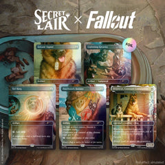 Magic the Gathering: Secret Lair x Fallout: Greet the Dog (Foil) Card Game Wizards of the Coast