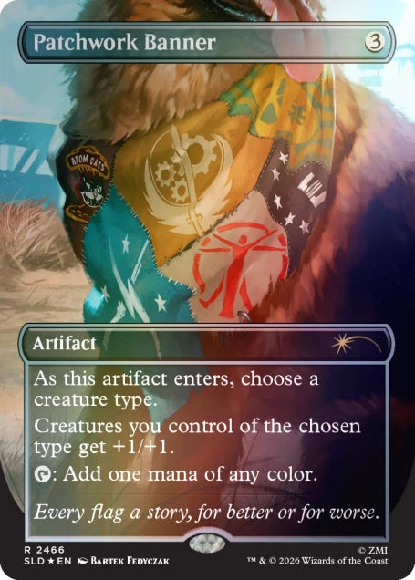 Magic the Gathering: Secret Lair x Fallout: Greet the Dog (Foil) Card Game Wizards of the Coast
