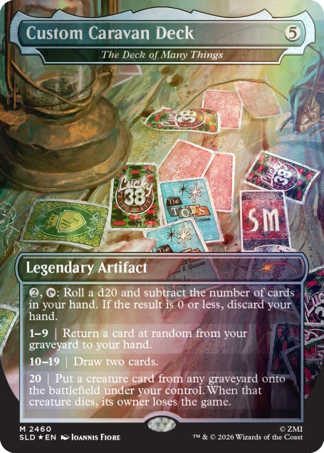 Magic the Gathering: Secret Lair x Fallout: Welcome to New Vegas (Foil) Card Game Wizards of the Coast