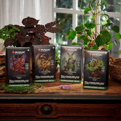 Magic: The Gathering TCG: Bloomburrow Commander Deck Bundle - 4 Deck Set Card Game Wizards of the Coast