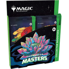 Magic The Gathering: Commander Masters Collector Booster Box - 4 Packs Card Game Wizards of the Coast