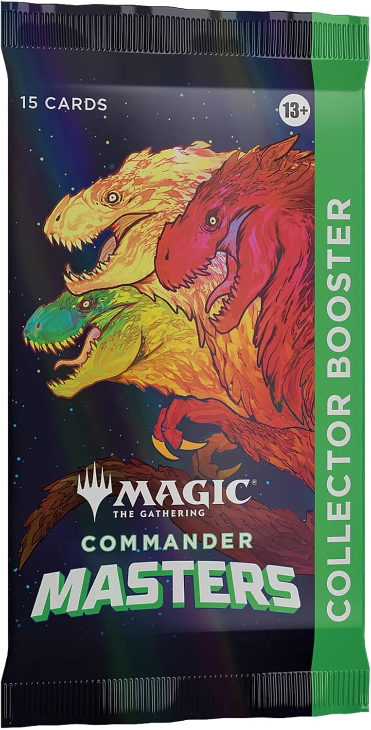 Magic The Gathering: Commander Masters Collector Booster Box - 4 Packs Card Game Wizards of the Coast