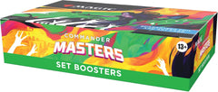 Magic The Gathering: Commander Masters Set Booster Box - 24 Packs Card Game Wizards of the Coast
