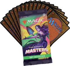 Magic The Gathering: Commander Masters Set Booster Box - 24 Packs Card Game Wizards of the Coast