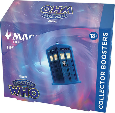 Magic: The Gathering TCG: Doctor Who Collector Booster Box Card Game Wizards of the Coast