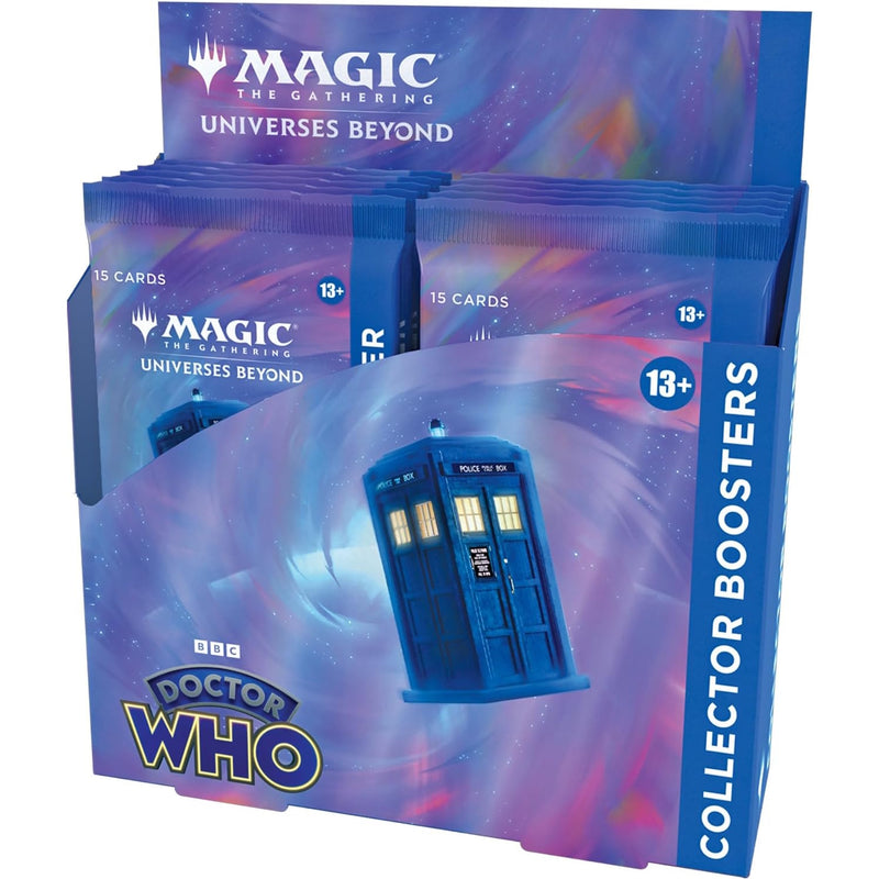 Magic: The Gathering TCG: Doctor Who Collector Booster Box Card Game Wizards of the Coast