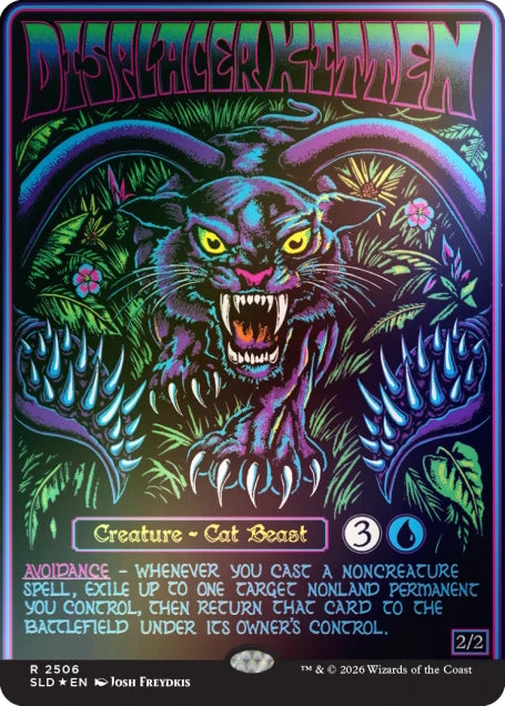 Magic the Gathering: Secret Lair x Dungeons and Dragons - Black Light's and Dark Dungeons (Traditional Foil Edition) Card Game Wizards of the Coast