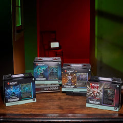 Magic: The Gathering TCG Duskmourn: House of Horrors Commander Deck Bundle - 4 Decks Card Game Wizards of the Coast
