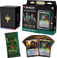 Magic: The Gathering TCG: Universes Beyond: The Lord of the Rings: Commander Deck Bundle - 4 Decks