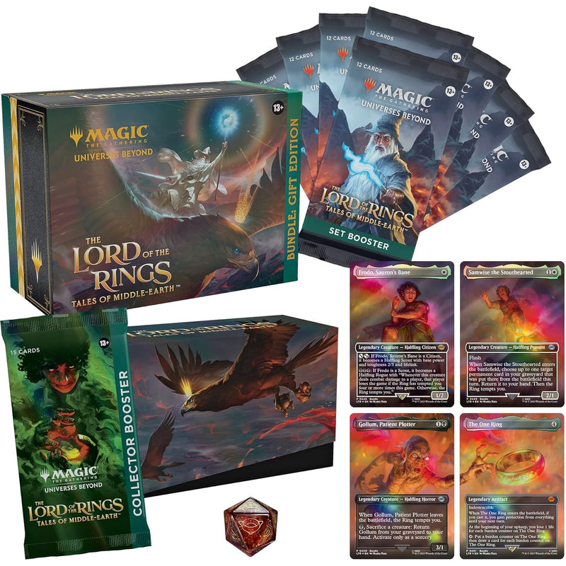 Magic: the Gathering TCG: The Lord of the Rings: Tales of Middle Earth Bundle - Gift Edition Card Game Wizards of the Coast