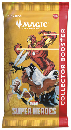 Magic The Gathering TCG: Marvel Super Heroes Collector's Booster Box Card Game Wizards of the Coast