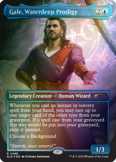 Magic the Gathering Secret Lair x Dungeons and Dragons - Gale's Ambition (Traditional Foil Edition)