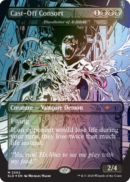 Magic the Gathering: Secret Lair x Dungeons and Dragons - Strahd's Descent (Traditional Foil Edition)