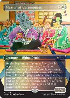 Magic the Gathering: Secret Lair Featuring: Stan Sakai (Traditional Foil Edition) Card Game Wizards of the Coast