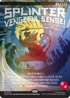 Magic the Gathering: Secret Lair x Teenage Mutant Ninja Turtles - The Last Ronin (Traditional Foil Edition) Card Game Wizards of the Coast