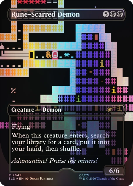 Magic: the Gathering TCG: Secret Lair x Dwarf Fortress - Create New World (Traditional Foil Edition)