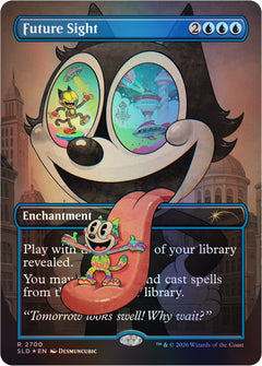 Magic: the Gathering TCG: Secret Lair x Felix The Cat - The Magic Bag of Tricks (Traditional Foil Edition)