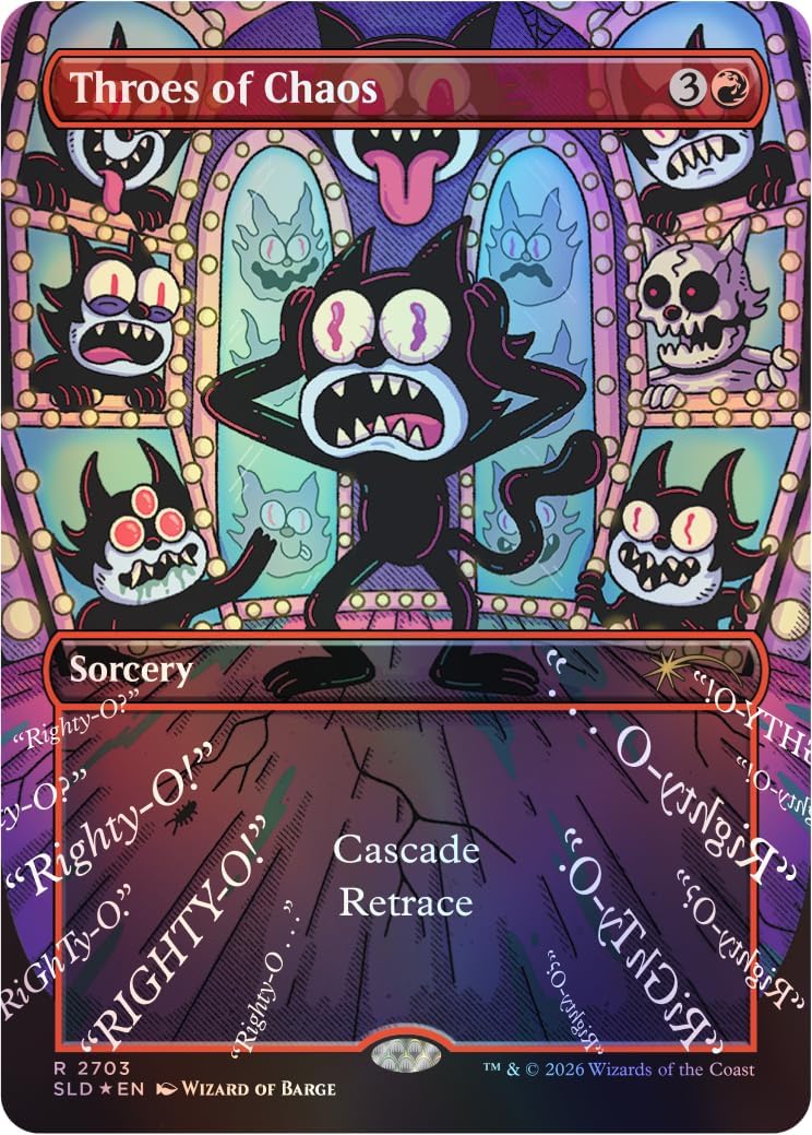Magic: the Gathering TCG: Secret Lair x Felix The Cat - The Magic Bag of Tricks (Traditional Foil Edition)