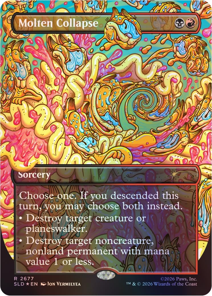 Magic: the Gathering TCG: Secret Lair x Garfield - Our Only Thought Is To Entertain You (Traditional Foil Edition)