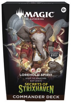 Magic The Gathering TCG: Secrets of Strixhaven Commander Decks - Set of 5 Card Game Wizards of the Coast