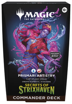 Magic The Gathering TCG: Secrets of Strixhaven Commander Decks - Set of 5 Card Game Wizards of the Coast