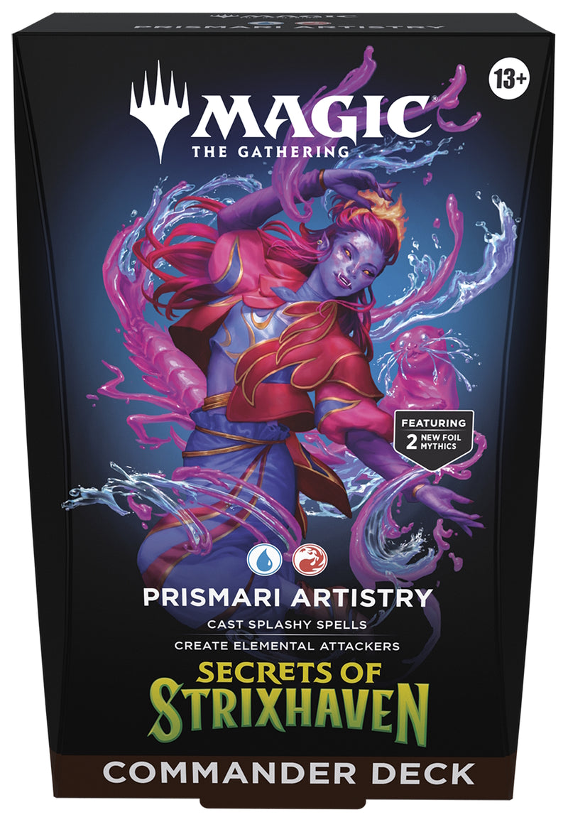 Magic The Gathering TCG: Secrets of Strixhaven Commander Decks - Set of 5 Card Game Wizards of the Coast
