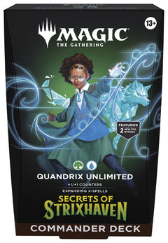 Magic The Gathering TCG: Secrets of Strixhaven Commander Decks - Set of 5 Card Game Wizards of the Coast