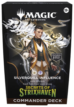 Magic The Gathering TCG: Secrets of Strixhaven Commander Decks - Set of 5 Card Game Wizards of the Coast