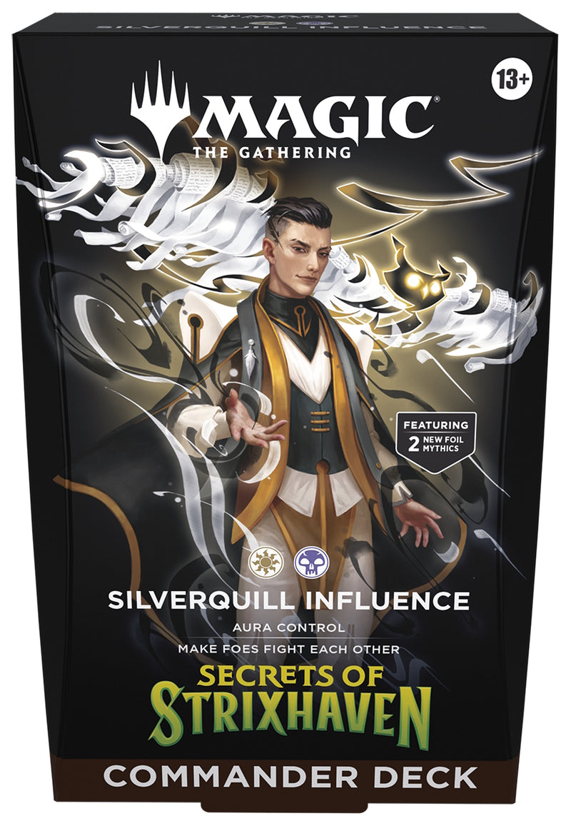 Magic The Gathering TCG: Secrets of Strixhaven Commander Decks - Set of 5 Card Game Wizards of the Coast