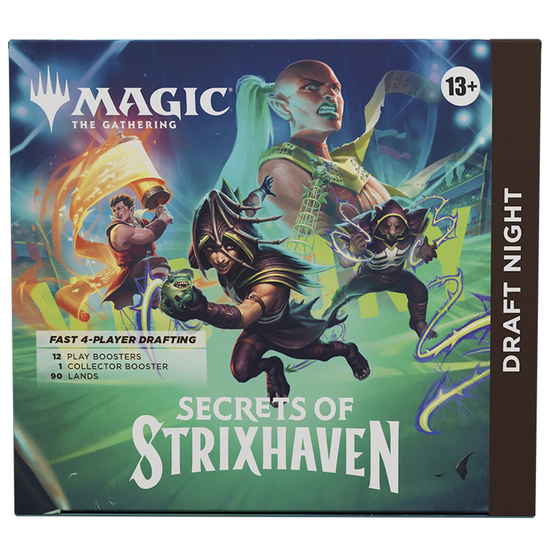 Magic The Gathering TCG: Secrets of Strixhaven Draft Night Card Game Wizards of the Coast