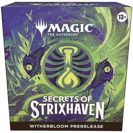 Magic: The Gathering: Secrets of Strixhaven Prerelease Kit - Witherbloom (6 Packs and 1 Promo)