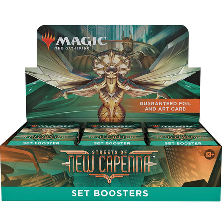 Magic: The Gathering TCG: Streets of New Capenna Set Booster Box Card Game Wizards of the Coast