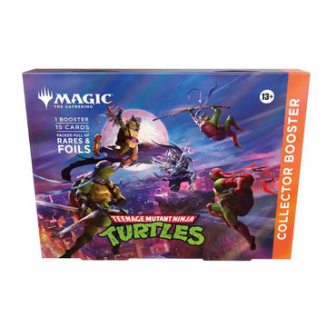 Magic The Gathering TCG: Teenage Mutant Ninja Turtles Collector Booster Omega Pack Card Game Wizards of the Coast
