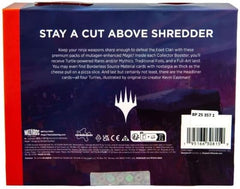 Magic The Gathering TCG: Teenage Mutant Ninja Turtles Collector Booster Omega Pack Card Game Wizards of the Coast