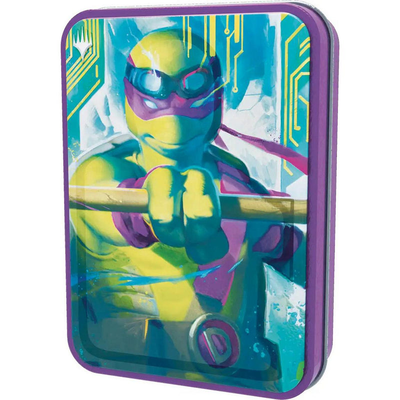 Magic The Gathering TCG: Teenage Mutant Ninja Turtles Tins Display Box (10 Tins) Card Game Wizards of the Coast