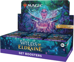 Magic The Gathering TCG: Wilds of Eldraine Set Booster Box - 30 Packs Card Game Wizards of the Coast