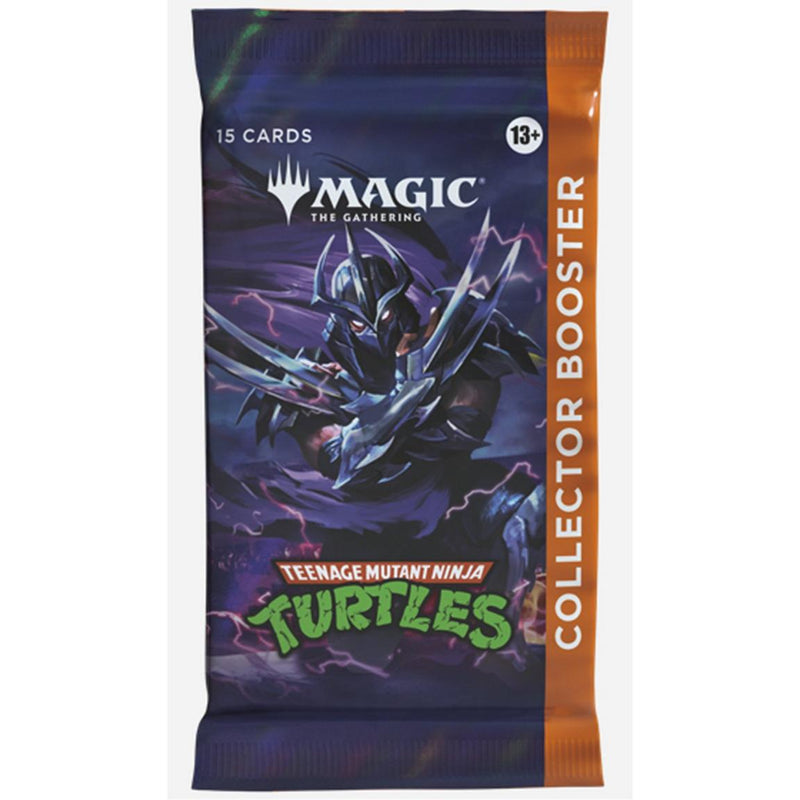 Magic The Gathering TCG: Teenage Mutant Ninja Turtles Collector Booster Omega Pack Card Game Wizards of the Coast
