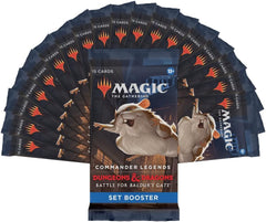 Magic the Gathering TCG: Commander Legends Battle for Baldur's Gate Set Booster Box - 18 Packs Card Game Wizards of the Coast