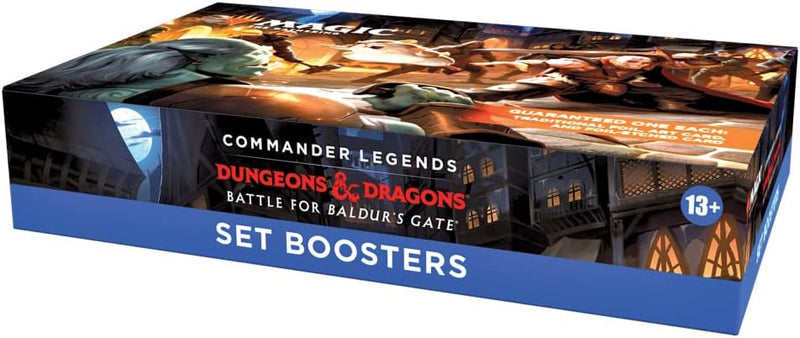 Magic the Gathering TCG: Commander Legends Battle for Baldur's Gate Set Booster Box - 18 Packs Card Game Wizards of the Coast
