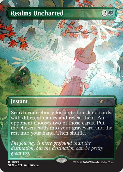 Magic the Gathering: Secret Lair Adventures of the Little Witch - Foil Card Game Wizards of the Coast