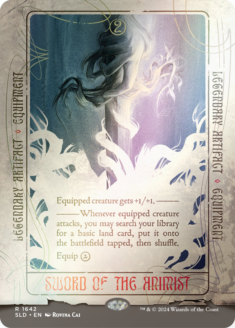 Magic the Gathering: Secret Lair Artist Series: Rovina Cai - Rainbow Foil Card Game Wizards of the Coast