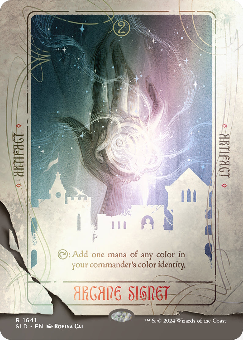 Magic the Gathering: Secret Lair Artist Series: Rovina Cai - Rainbow Foil Card Game Wizards of the Coast