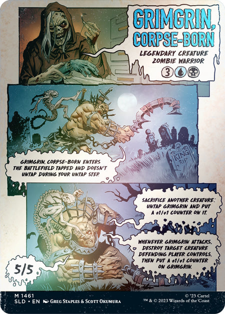 Magic the Gathering: Secret Lair Creepshow - Foil Card Game Wizards of the Coast