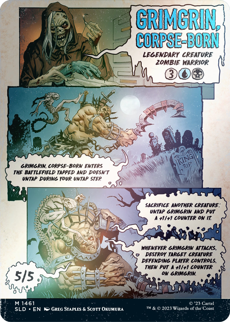 Magic the Gathering: Secret Lair Creepshow - Foil Card Game Wizards of the Coast