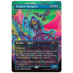 Magic the Gathering Secret Lair - Deadeye Navigator - Rainbow Foil Card Game Wizards of the Coast